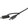 imageKlein Tools ET16 Borescope 9 mm 10Foot Armored Waterproof Gooseneck Snake LED Lights Endoscope Digital Inspection Camera for Android PhonesUSB Connection