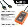imageKlein Tools ET910 USB Power Meter and Tester USBA Digital Meter for Voltage Current Capacity Energy Resistance Max CurrentElectric Circuit Testing Device Finder