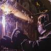 imageKlein Tools FR Welding Jacket FlameResistant Cotton LongSleeve BlackExtralarge