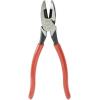 imageKlein Tools HD20009NE Side Cutter Linemans Pliers Cut ACSR Made in USA Screws Nails Hard Wire 9Inch Electrical PliersHeavy Duty Cutting