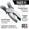imageKlein Tools HD20009NE Side Cutter Linemans Pliers Cut ACSR Made in USA Screws Nails Hard Wire 9Inch Electrical PliersWith Thread Cleaner