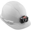 imageKlein Tools Hard Hat NonVented Cap Style Padded SelfWicking OdorResistant Sweatband Tested up to 20kVWhite