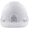imageKlein Tools Hard Hat NonVented Cap Style Padded SelfWicking OdorResistant Sweatband Tested up to 20kVWhite