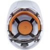 imageKlein Tools Hard Hat NonVented Cap Style Padded SelfWicking OdorResistant Sweatband Tested up to 20kVWhite