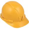 imageKlein Tools Hard Hat NonVented Cap Style Padded SelfWicking OdorResistant Sweatband Tested up to 20kVYellow