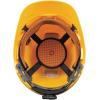 imageKlein Tools Hard Hat NonVented Cap Style Padded SelfWicking OdorResistant Sweatband Tested up to 20kVYellow