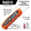 imageKlein Tools IR07 Dual Infrared IR and Probe Pocket Size LCD Digital ThermometerThermometer