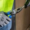 imageKlein Tools J20009NECRTP Side Cutter Linemans Pliers Made in USA with Tape Pulling and Wire Crimping High Leverage 9InchCuts  Crimps  FT Pulling