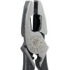 imageKlein Tools J20009NECRTP Side Cutter Linemans Pliers Made in USA with Tape Pulling and Wire Crimping High Leverage 9InchCuts  Crimps  FT Pulling