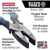 imageKlein Tools J20009NECRTP Side Cutter Linemans Pliers Made in USA with Tape Pulling and Wire Crimping High Leverage 9InchCuts