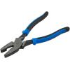 imageKlein Tools J20009NECRTP Side Cutter Linemans Pliers Made in USA with Tape Pulling and Wire Crimping High Leverage 9InchCuts