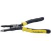 imageKlein Tools J2078CR Needle Nose Pliers Made in USA AllPurpose Linesman Pliers for Crimping Looping Cutting Stripping Crimping ShearingSpring Loaded