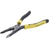 imageKlein Tools J2078CR Needle Nose Pliers Made in USA AllPurpose Linesman Pliers for Crimping Looping Cutting Stripping Crimping ShearingSpring Loaded