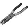 imageKlein Tools J2159CRTP Side Cutting Pliers Made in USA 9Inch Journeyman High Leverage Hybrid Pliers with Crimper Fish Tape Puller and Wire Stripper8Inch