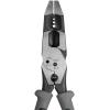 imageKlein Tools J2159CRTP Side Cutting Pliers Made in USA 9Inch Journeyman High Leverage Hybrid Pliers with Crimper Fish Tape Puller and Wire Stripper8Inch