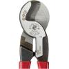 imageKlein Tools J63225N Cable Cutter Made in USA Journeyman HighLeverage Wire Cutter and Stripper for Cutting Aluminum Soft Copper and Communications CableStandard Cutter