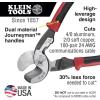imageKlein Tools J63225N Cable Cutter Made in USA Journeyman HighLeverage Wire Cutter and Stripper for Cutting Aluminum Soft Copper and Communications CableCutter  Stripper