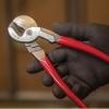 imageKlein Tools J63225N Cable Cutter Made in USA Journeyman HighLeverage Wire Cutter and Stripper for Cutting Aluminum Soft Copper and Communications CableStandard Cutter