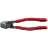 imageKlein Tools J63225N Cable Cutter Made in USA Journeyman HighLeverage Wire Cutter and Stripper for Cutting Aluminum Soft Copper and Communications CableCompact Cutter