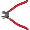 imageKlein Tools J63225N Cable Cutter Made in USA Journeyman HighLeverage Wire Cutter and Stripper for Cutting Aluminum Soft Copper and Communications CableCompact Cutter