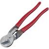 imageKlein Tools J63225N Cable Cutter Made in USA Journeyman HighLeverage Wire Cutter and Stripper for Cutting Aluminum Soft Copper and Communications CableStandard Cutter