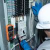 imageKlein Tools MM700 Multimeter Electrical Tester is Auto Ranging for ACDC LoZ Temp Capacitance Resistance Frequency and More 1000VwReverse Contrast Display