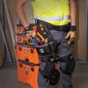 imageKlein Tools MODbox Tool Pouch Electrician Bag Quickly Attach and Release from Tool Belts and MODBox Rail System4Pocket Pouch