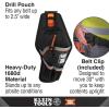 imageKlein Tools MODbox Tool Pouch Electrician Bag Quickly Attach and Release from Tool Belts and MODBox Rail SystemDrill Pouch