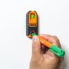 imageKlein Tools MSF100 Magnetic Stud Finder and Level Compact Wood and Metal Detector with Bubble Vial for Accurate Markings Felt Pad BackingPack of Two