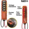 imageKlein Tools NCVT3PKIT Electrical Test Kit DualRange NonContact Voltage Tester with Flashlight ACDC Voltage Tester