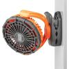 imageKlein Tools PJSFM1 Cordless Rechargeable Fan with USBC Charging Cord and Multiple Mounting Options Perfect for the Jobsite7Inch