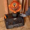 imageKlein Tools PJSFM1 Cordless Rechargeable Fan with USBC Charging Cord and Multiple Mounting Options Perfect for the Jobsite9Inch