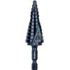 imageKlein Tools QRSTSPRO Premium 3Piece Electricians Step Bit Set with Cutting Oil Modular Case Impact Rated Quick Release Double Spiral FlutesQuick Release