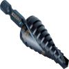 imageKlein Tools QRSTSPRO Premium 3Piece Electricians Step Bit Set with Cutting Oil Modular Case Impact Rated Quick Release Double Spiral FlutesQuick Release