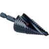 imageKlein Tools QRSTSPRO Premium 3Piece Electricians Step Bit Set with Cutting Oil Modular Case Impact Rated Quick Release Double Spiral FlutesQuick Release