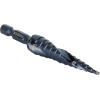 imageKlein Tools QRSTSPRO Premium 3Piece Electricians Step Bit Set with Cutting Oil Modular Case Impact Rated Quick Release Double Spiral FlutesQuick Release
