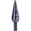 imageKlein Tools QRSTSPRO Premium 3Piece Electricians Step Bit Set with Cutting Oil Modular Case Impact Rated Quick Release Double Spiral FlutesStandard