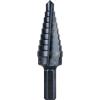 imageKlein Tools QRSTSPRO Premium 3Piece Electricians Step Bit Set with Cutting Oil Modular Case Impact Rated Quick Release Double Spiral FlutesStandard