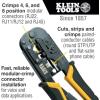 imageKlein Tools VDV226011SEN Ratcheting Modular CrimperStripper