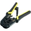 imageKlein Tools VDV226817 Modular Installation Kit Ratcheting CrimperStripper RJ11RJ45 Plugs CAT5e Connector for VoiceDataVideo