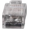 imageKlein Tools VDV826702 PassThru Modular Data Plug RJ45 CAT5E Gold Plated Pass Through Connectors 50Pack