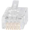 imageKlein Tools VDV826704 Modular Data Plug for CAT6A and Larger Diameter CAT6 Indoor or Outdoor Ethernet Cable 50 Pack100Pack