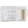 imageKlein Tools VDV826704 Modular Data Plug for CAT6A and Larger Diameter CAT6 Indoor or Outdoor Ethernet Cable 50 Pack100Pack