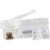 imageKlein Tools VDV826704 Modular Data Plug for CAT6A and Larger Diameter CAT6 Indoor or Outdoor Ethernet Cable 50 Pack100Pack