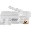 imageKlein Tools VDV826704 Modular Data Plug for CAT6A and Larger Diameter CAT6 Indoor or Outdoor Ethernet Cable 50 Pack100Pack