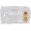 imageKlein Tools VDV826704 Modular Data Plug for CAT6A and Larger Diameter CAT6 Indoor or Outdoor Ethernet Cable 50 Pack50Pack