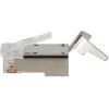 imageKlein Tools VDV826705 Modular Data Plug for CAT6A Shielded Cable and Larger Diameter CAT6 Indoor or Outdoor Ethernet Cable 50Pack100Pack