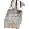 imageKlein Tools VDV826705 Modular Data Plug for CAT6A Shielded Cable and Larger Diameter CAT6 Indoor or Outdoor Ethernet Cable 50Pack100Pack
