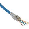 imageKlein Tools VDV826705 Modular Data Plug for CAT6A Shielded Cable and Larger Diameter CAT6 Indoor or Outdoor Ethernet Cable 50Pack100Pack