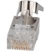 imageKlein Tools VDV826705 Modular Data Plug for CAT6A Shielded Cable and Larger Diameter CAT6 Indoor or Outdoor Ethernet Cable 50Pack50Pack